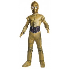 Детски карнавален костюм Rubies - Star Wars, C-3PO, размер L -1